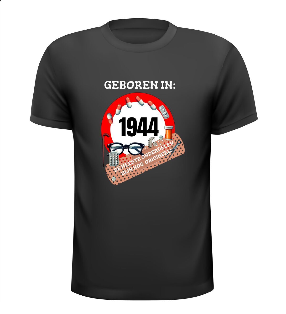 Verjaardag shirt geboren in het jaar 1944