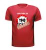 foto 7 Verjaardag shirt geboren in het jaar 1948