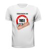 foto 13 Verjaardag shirt geboren in het jaar 1951