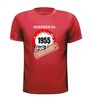 foto 7 Verjaardag shirt geboren in het jaar 1955