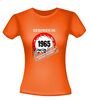 foto 10 Verjaardag shirt geboren in het jaar 1965 