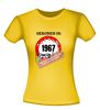 foto 16 Verjaardag shirt geboren in het jaar 1967