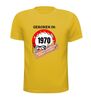 foto 15 Verjaardag shirt geboren in het jaar 1970