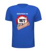 foto 5 Verjaardag shirt geboren in het jaar 1977