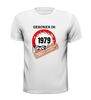 foto 13 Verjaardag shirt geboren in het jaar 1979