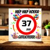 foto 4 Verjaardags tegeltje 37 jaar
