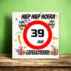 foto 4 Verjaardags tegeltje 39 jaar