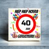 foto 2 Verjaardags tegeltje 40 jaar