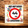 foto 3 Verjaardags tegeltje 44 jaar