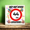 foto 4 Verjaardags tegeltje 44 jaar