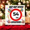 foto 3 Verjaardags tegeltje 54 jaar