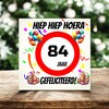 foto 2 Verjaardags tegeltje 84 jaar