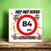 foto 4 Verjaardags tegeltje 84 jaar