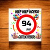 foto 3 Verjaardags tegeltje 94 jaar
