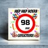 foto 4 Verjaardags tegeltje 98 jaar