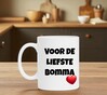 foto 3 voor de liefste bomma beker