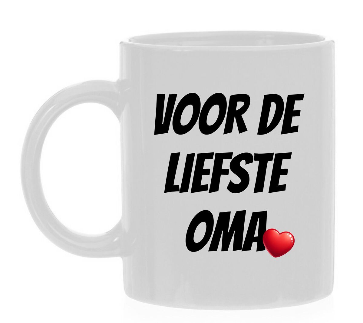 Voor de liefste oma mok