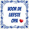 foto 1 Voor de liefste opa tegel