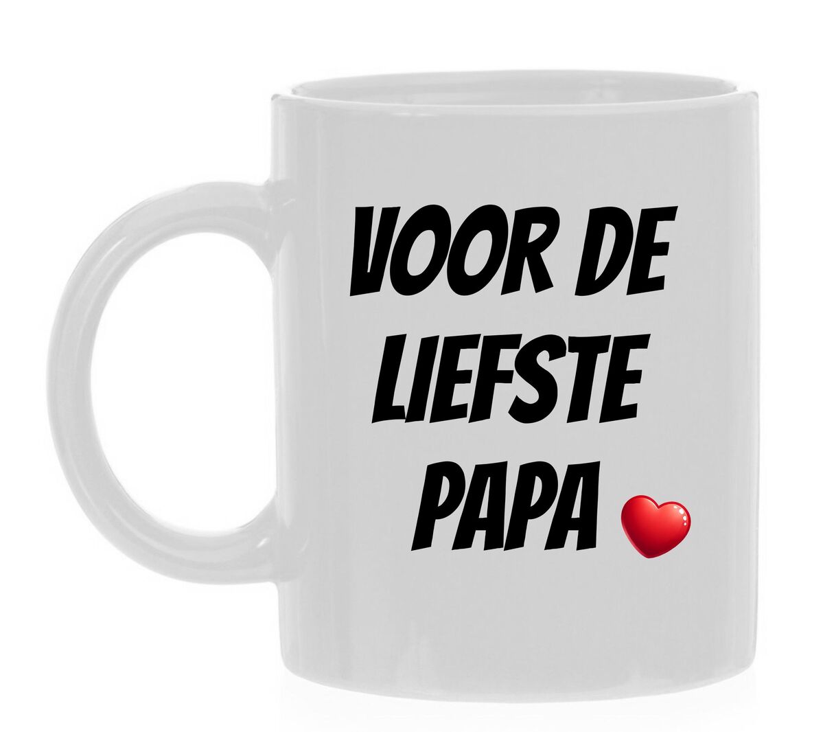 Voor de liefste papa mok