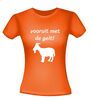 foto 10 vooruit met de geit shirt