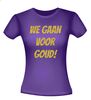 foto 4 We gaan voor goud shirt
