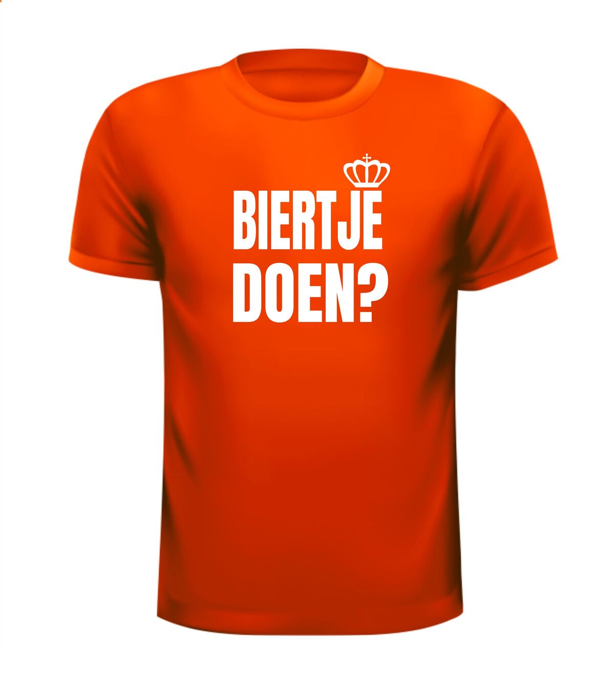 Biertje doen? Koningsdag shirt