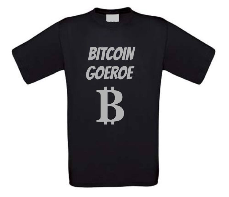 Bitcoin goeroe shirt