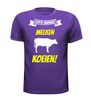 foto 2 Echte mannen melken koeien shirt