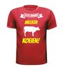 foto 4 Echte mannen melken koeien shirt
