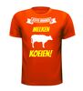 foto 5 Echte mannen melken koeien shirt