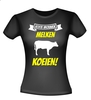 Echte vrouwen melken koeien shirt