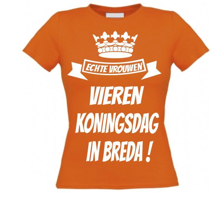 Echte vrouwen vieren Koningsdag in Breda