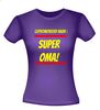 foto 2 gepromoveerd naar super oma t-shirt