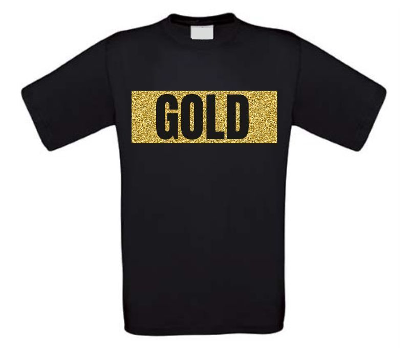 Gold shirt