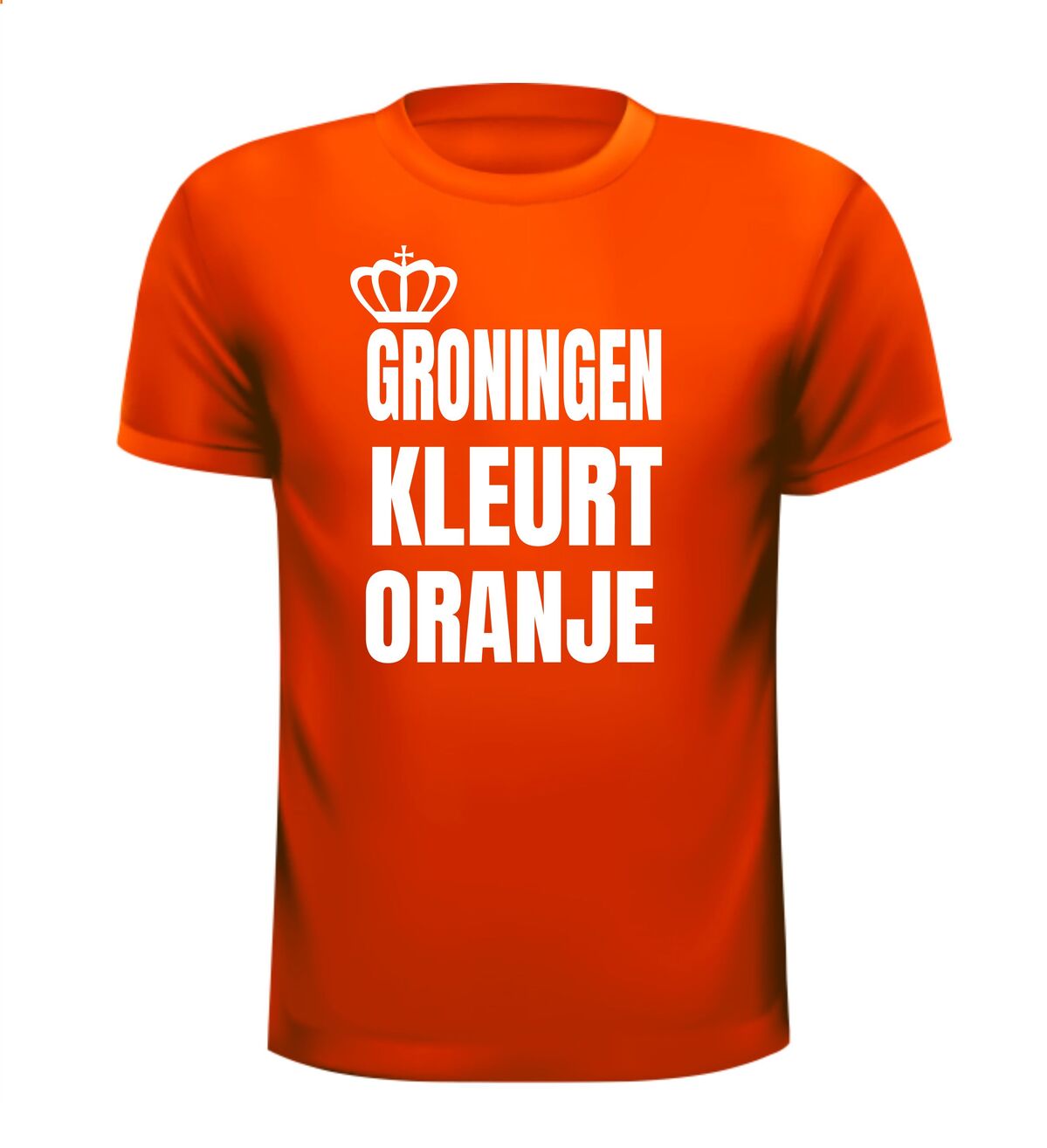 Groningen kleurt oranje shirt