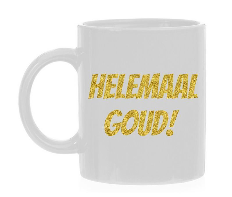 Helemaal goud beker