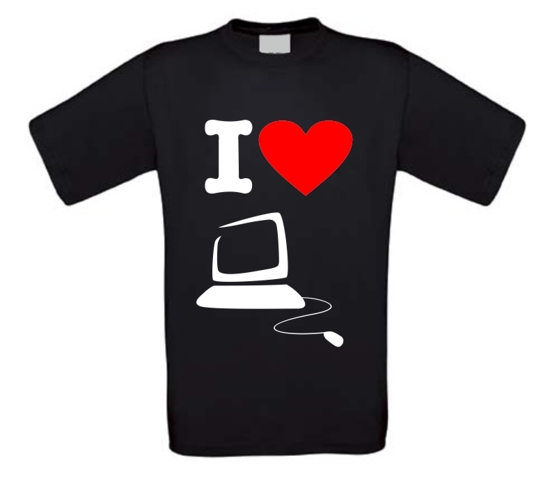I love computers shirt