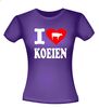 foto 4 I love koeien shirt