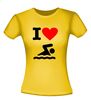 foto 12 I love zwemmen shirt