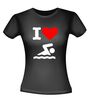 foto 2 I love zwemmen shirt