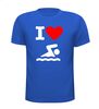 foto 5 I love zwemmen shirt