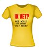 foto 16 Ik vet? shirt
