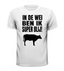 foto 13 In de wei ben ik super blij boeren shirt