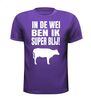 foto 3 In de wei ben ik super blij boeren shirt