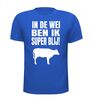 foto 5 In de wei ben ik super blij boeren shirt