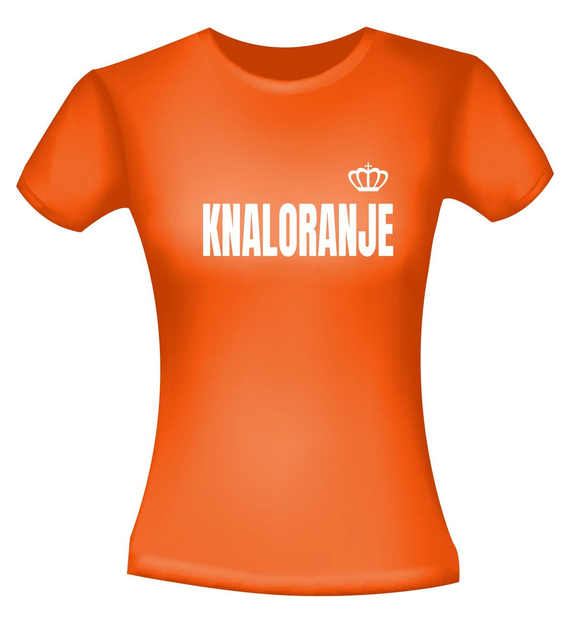 konings shirt knaloranje