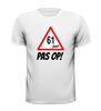 foto 9 Leeftijd fun shirt verjaardag 61 jaar pas op