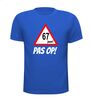 foto 5 Leeftijd fun shirt verjaardag 67 jaar pas op