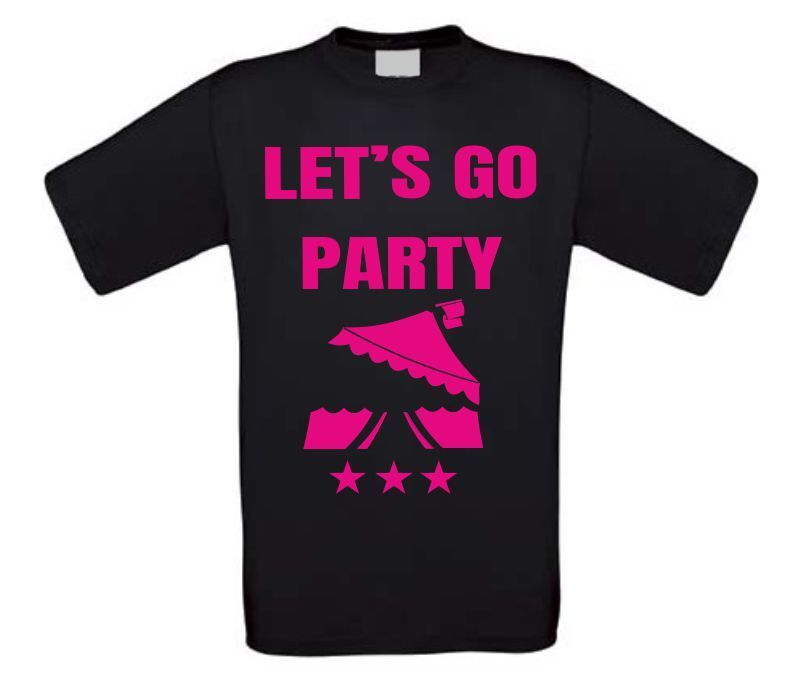 Let's go party circus shirt