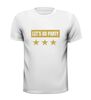 foto 13 Let's go party gouden glitter shirt